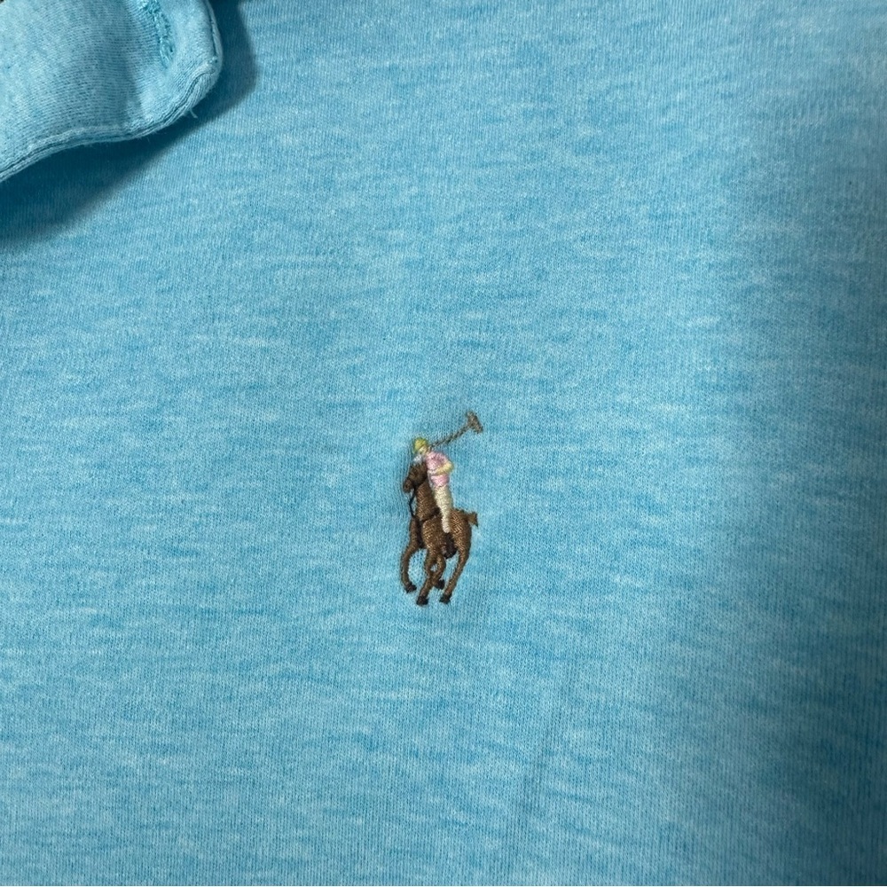 Polo Ralph Lauren Men’s Light Blue Classic Fit Polo Shirt Size L - Picture 3 of 7